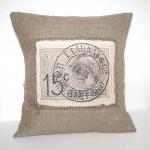 French Stamp Vintage Rustic..